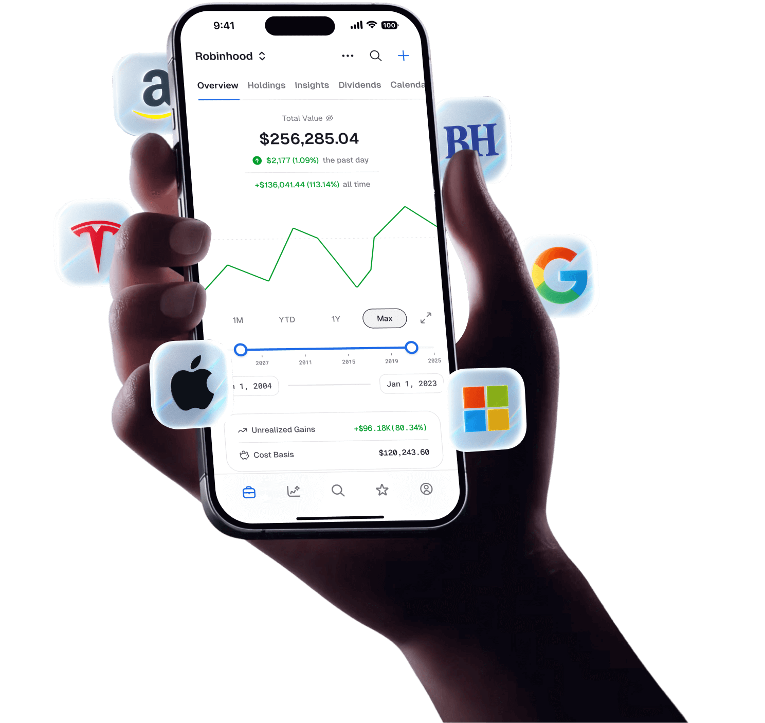 Stock Unlock mobile app